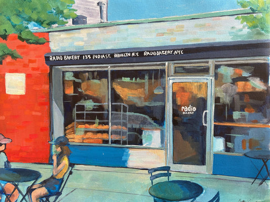 Radio Bakery Print - 8x10  Print