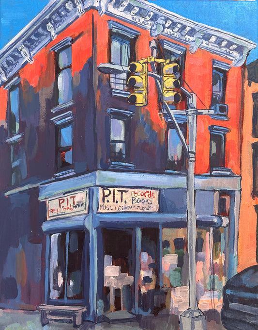 Brooklyn Record Shop Print - 8x10