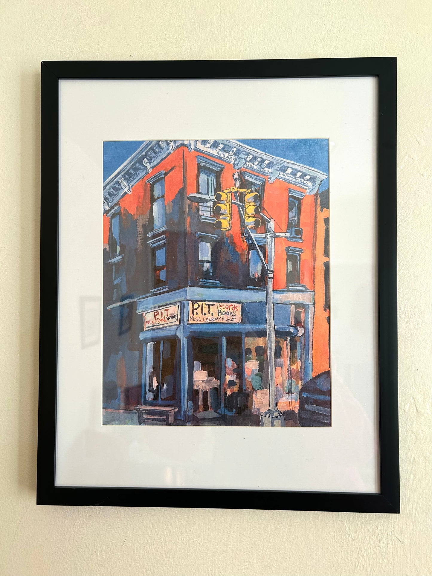 Brooklyn Record Shop Print - 8x10