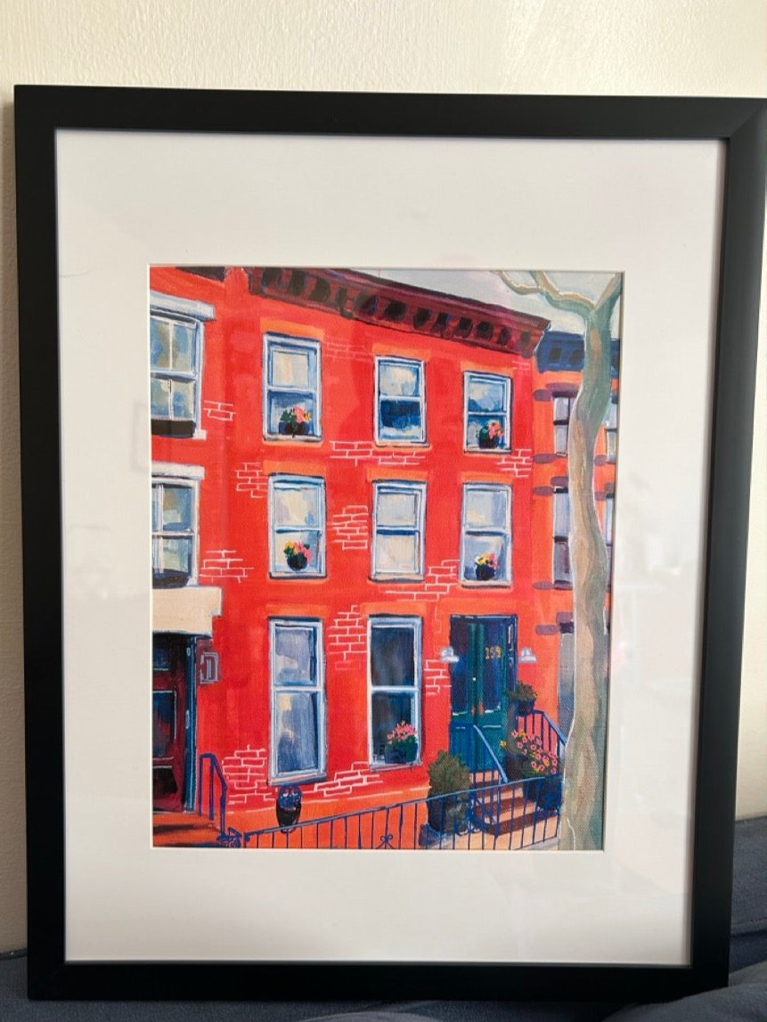 Brooklyn Brownstone Print - 8x10