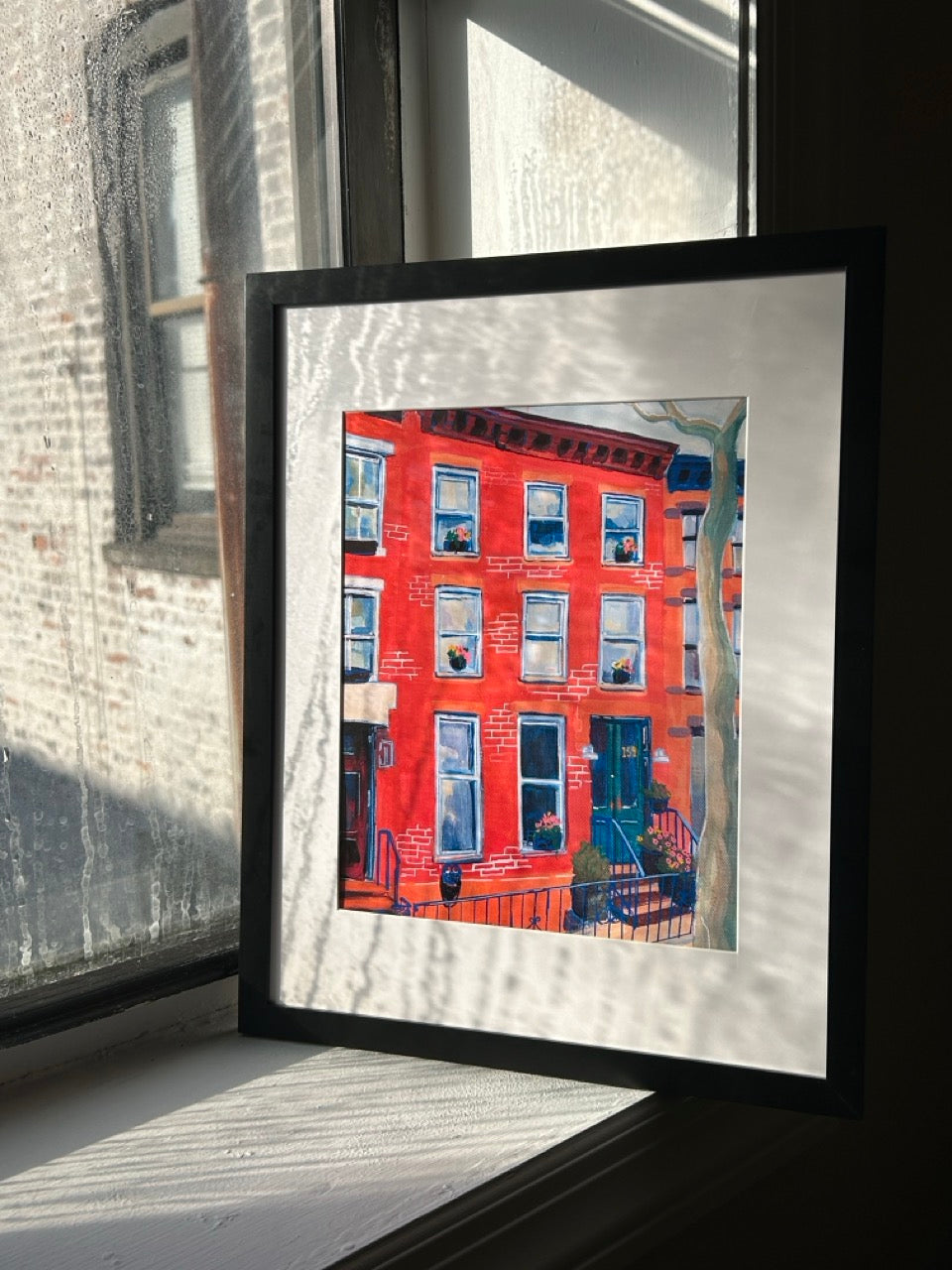 Brooklyn Brownstone Print - 8x10