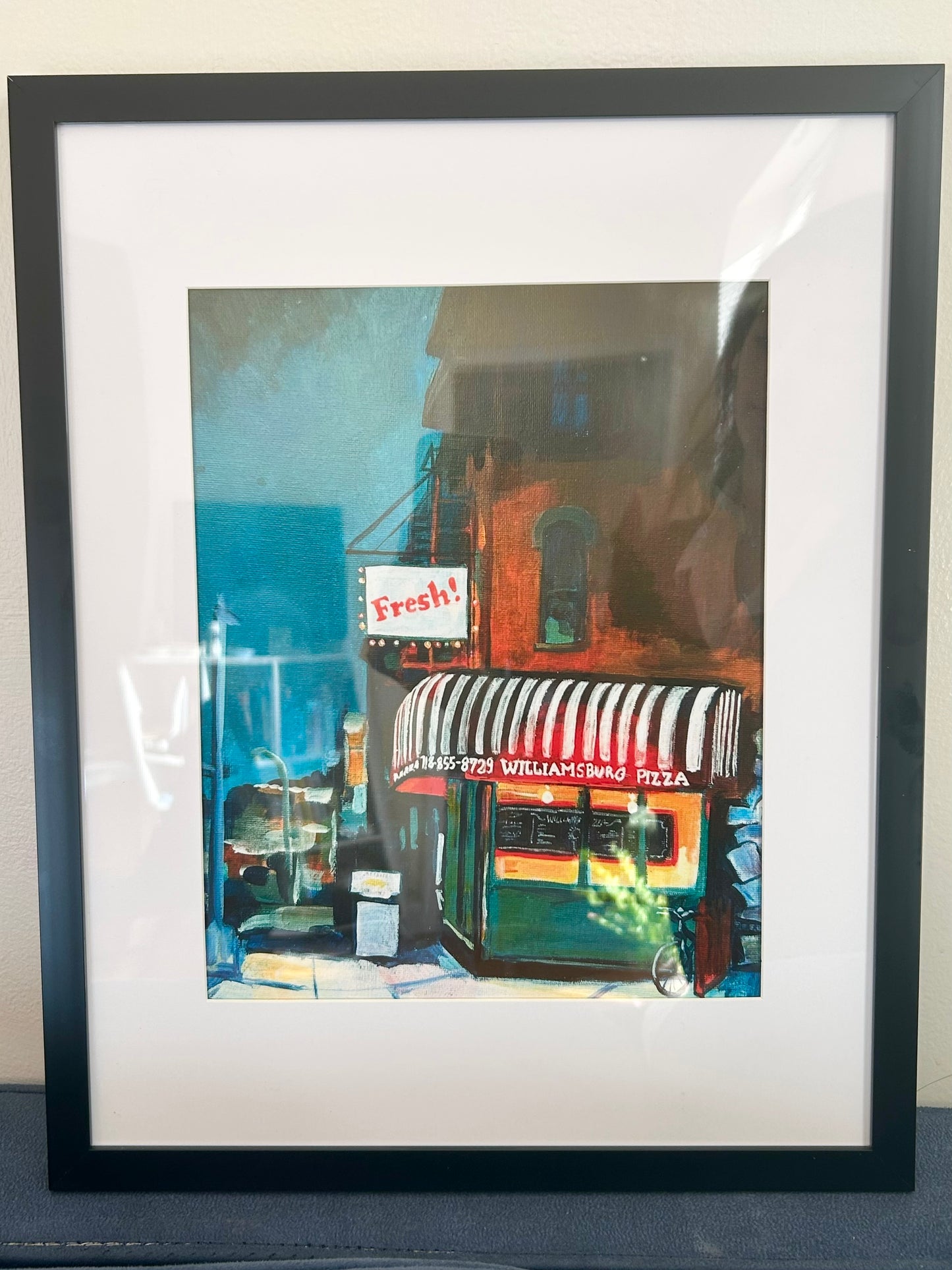 Williamsburg Pizza Print - 8x10 Print