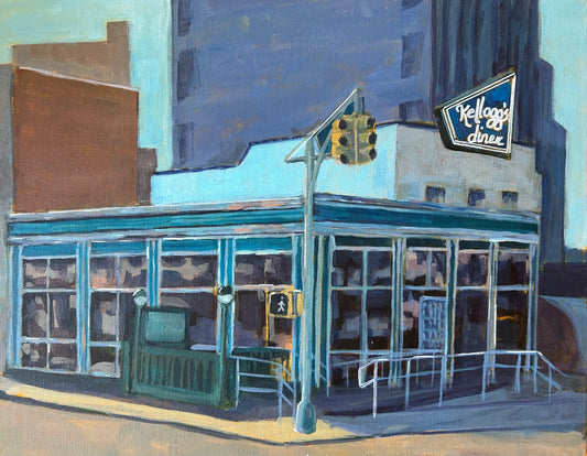 Kelloggs Diner Print - 8x10