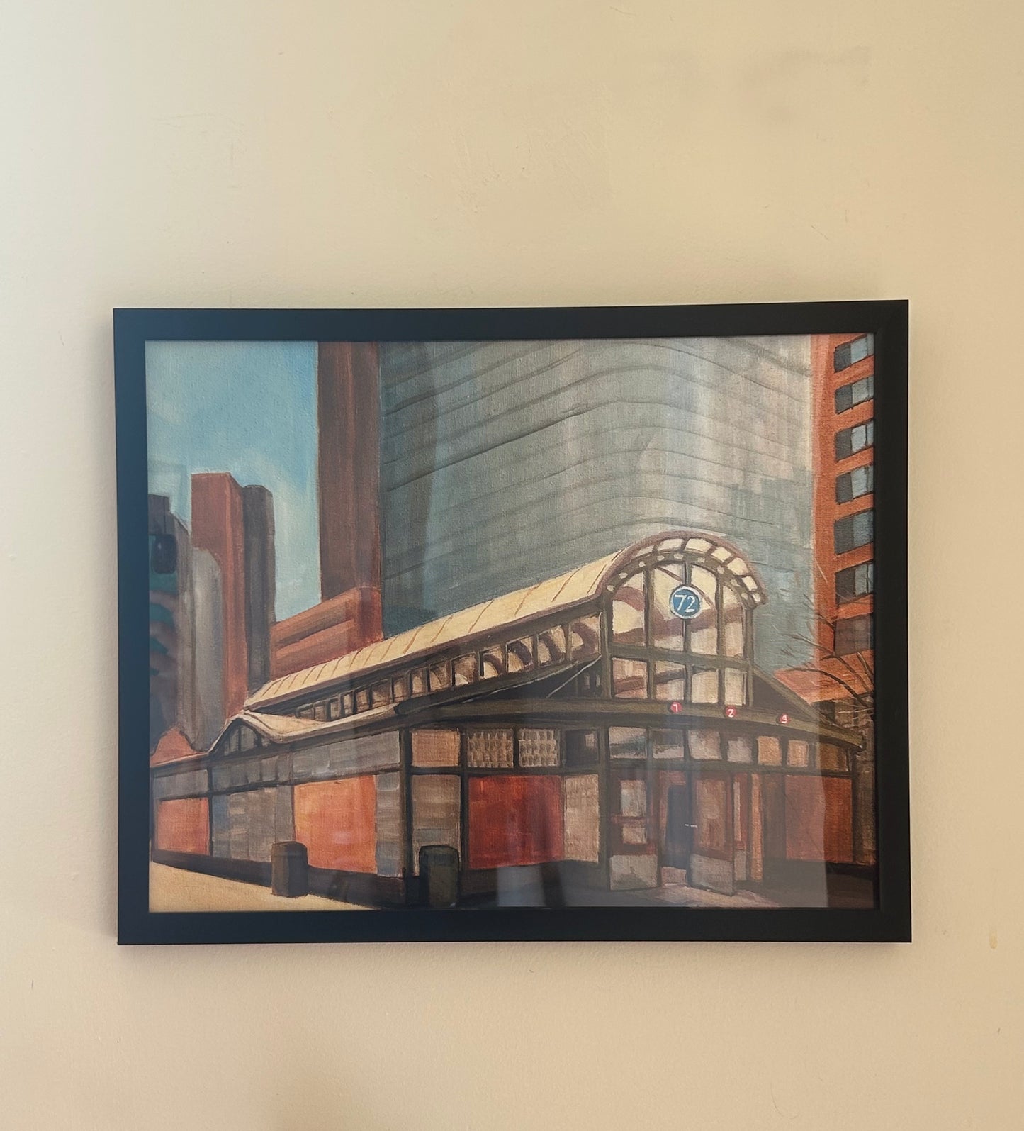 Subway Station Print - 8x10